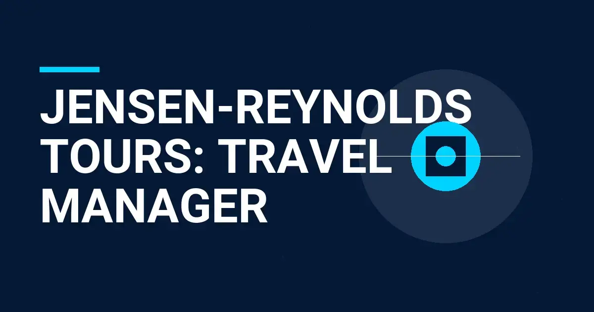 Jensen-Reynolds Tours: Travel Manager