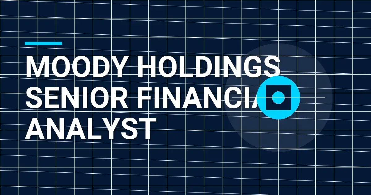 Moody Holdings Senior Financial Analyst
