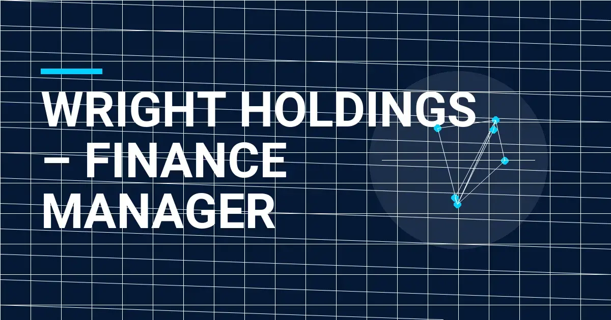 Wright Holdings – Finance Manager