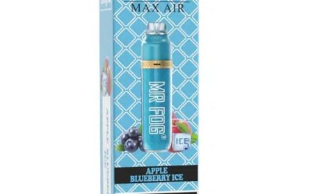 Why I Can't Get Enough of the Apple Blueberry Ice from Mr Fog Vape
