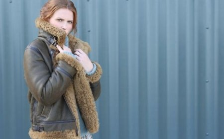 Face the Freeze in Style: Shearling Jackets That Mean Business