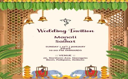 Indian Wedding Invitation Templates – Tradition Meets Design in Every Card