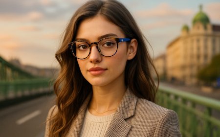 Buy Blue Tortoise Eyeglasses & Red Reading Glasses Online | EyeWeb