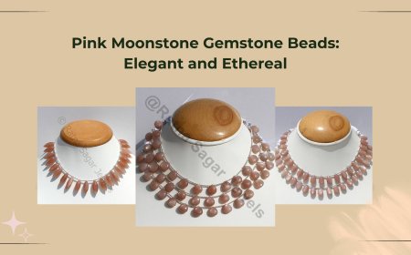 Pink Moonstone Gemstone Beads: Elegant and Ethereal