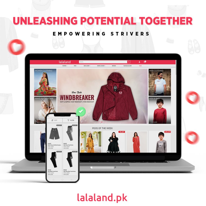 Experience Seamless Online Branded Shopping in Pakistan with Lalaland.pk