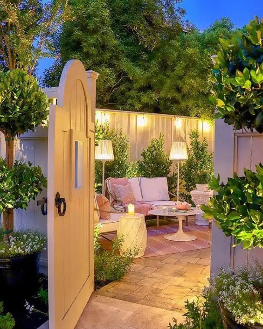 Create a Tranquil Backyard Retreat with Accent Lighting