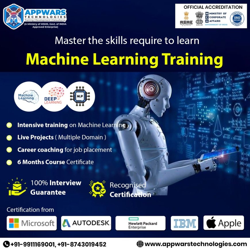 Expert Faculty, Updated Curriculum: Choosing the Right Machine Learning Training in Noida