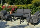 A Stylish Way to Unwind Outdoors with the Lizzie Garden Furniture Set from Homeflair