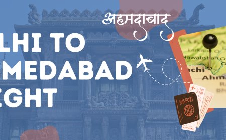 ✈️ Exploring the Skies: Your Complete Guide to Delhi to Ahmedabad Flights