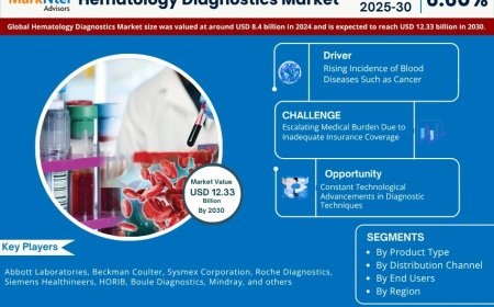 Hematology Diagnostics Future Business Opportunities 2025-2030 | Abbott Laboratories, Beckman Coulter, Sysmex Corporation, and others