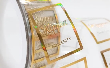 Elevate Your Brand with Custom Glossy Labels Wholesale