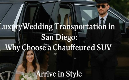 Luxury Wedding Transportation in San Diego: Chauffeured SUV