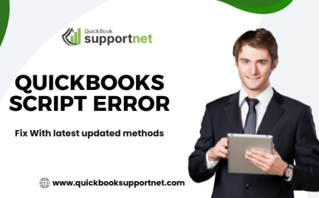 Fix QuickBooks Script Error – Step-by-Step Guide