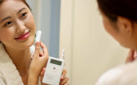 Who should use EMS facial devices? (skin types, age groups, genders)