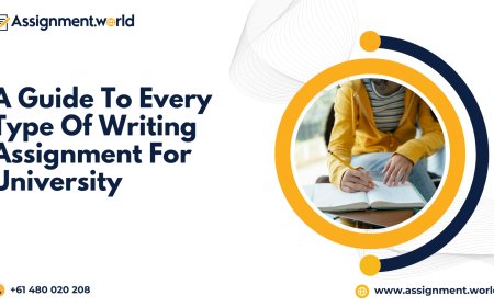 A Guide To Every Type Of Writing Assignment For University