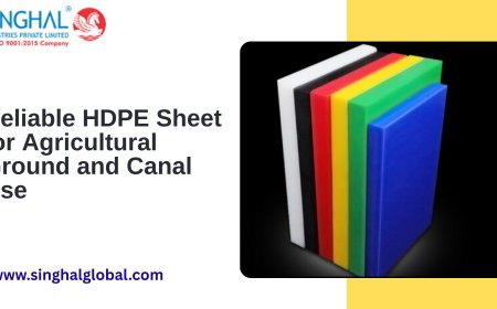 Reliable HDPE Sheet for Agricultural Ground and Canal Use