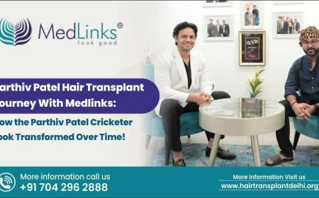 Parthiv Patel Hair Transplant Journey With MedLinks