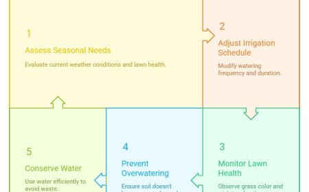 Seasonal Adjustments for Your Lawn Irrigation System.