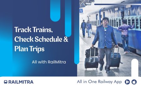 How to Use RailMitra for Real-Time Train Timings & Schedule
