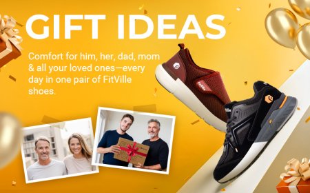 Gift Ideas for Men and Womens with FitVille Shoes