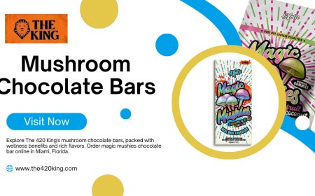 Mushroom Chocolate Bars: A Flavorful Wellness Journey with The 420 King