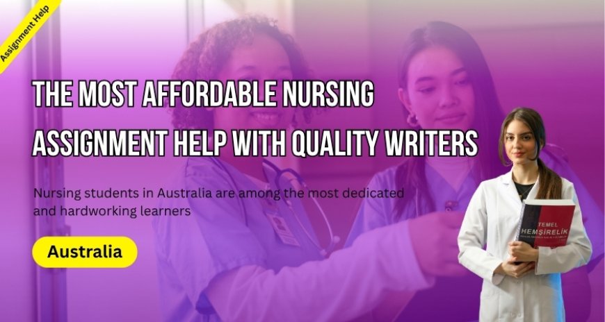 The Most Affordable Nursing Assignment Help with Quality Writers