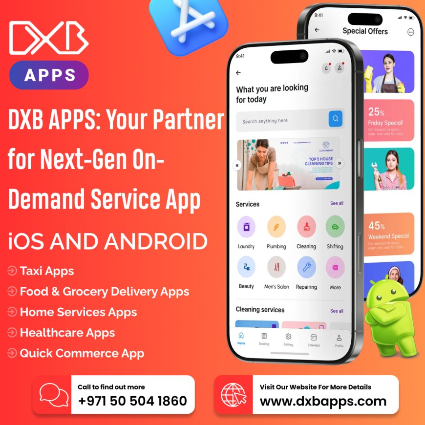 DXB APPS a top app company offers custom app development Dubai