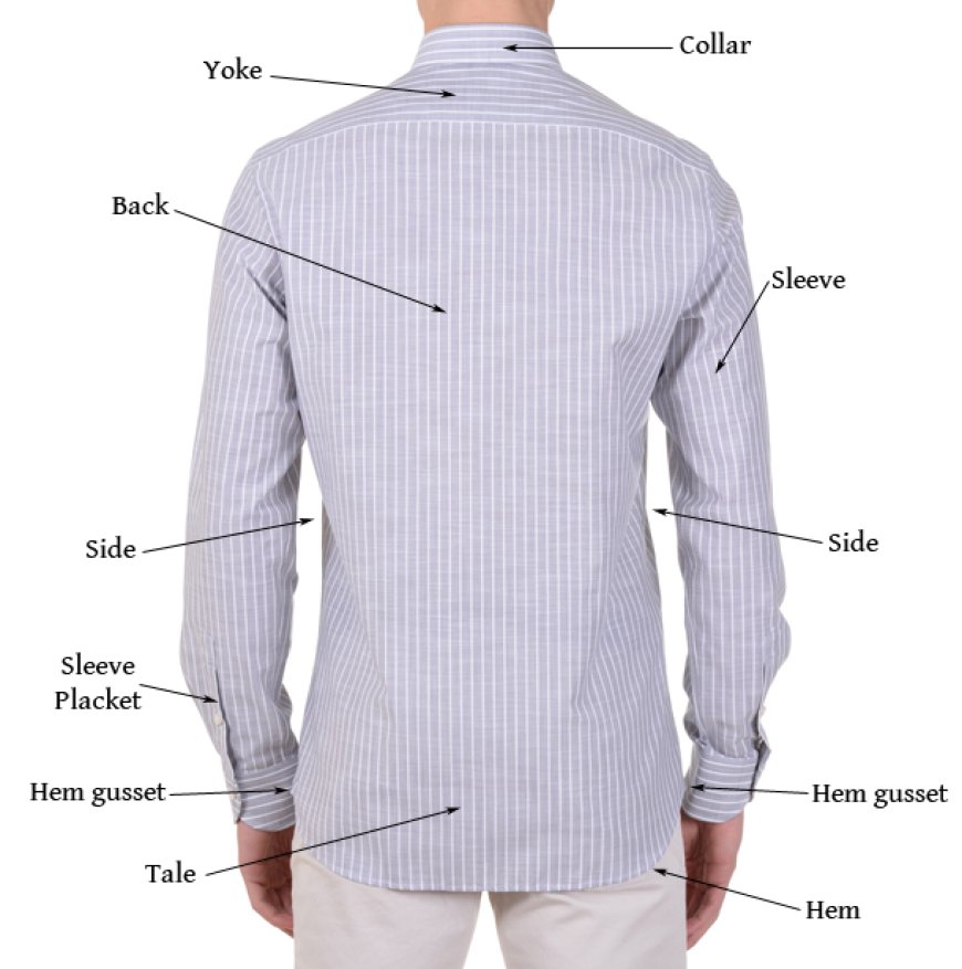 Tailored Shirts Body Tightening in JVC