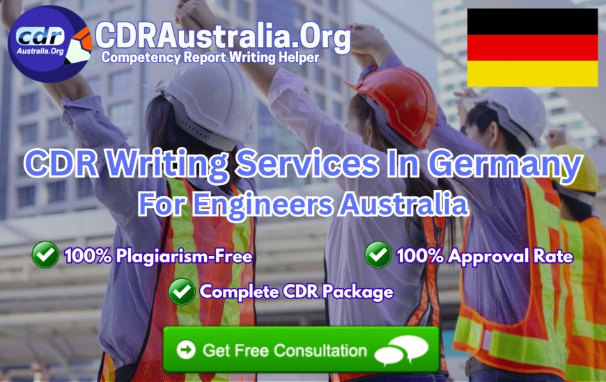 CDR Writing Services in Germany for Engineers Australia - Hire Top Experts at CDRAustralia.Org